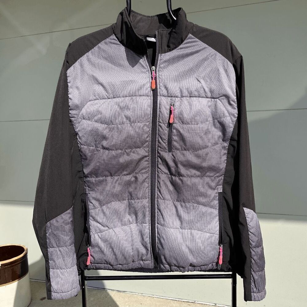New Balance Women's Light Weight Quilted Puffer Running Walking Autumn Jacket -
